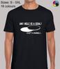 Any Hole Is A Goal Except Manhole Funny Rude Top Regular Fit T-Shirt Tee for Men