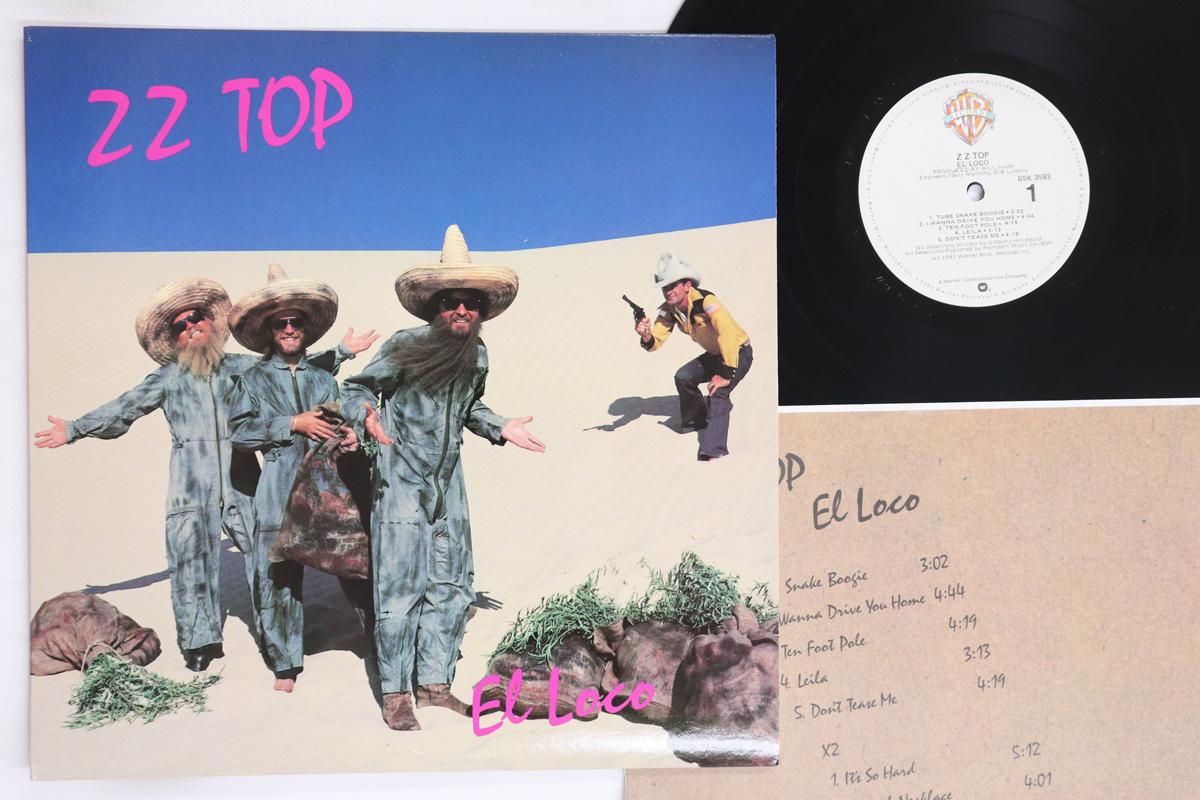 

LP Record ZZ TOP - El Loco BSK3593 WARNER BROS 1981 US Rock Used