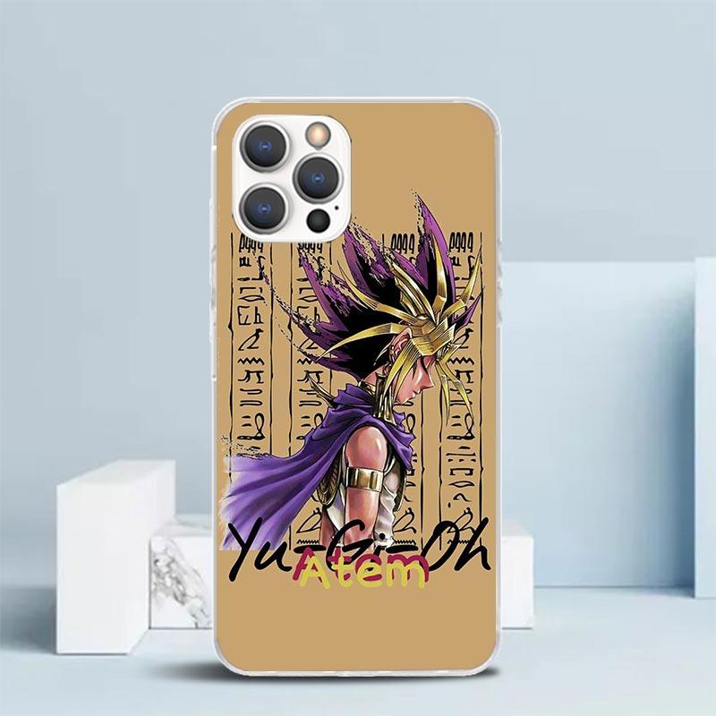 Yu-Gi-Oh! Anime Soft Cover for iPhone 16 17 Air 15 14 Pro Max 16E Phone Case 13 Mini 12 11 7 SE 8 Print Pattern Fit Cases 16 17