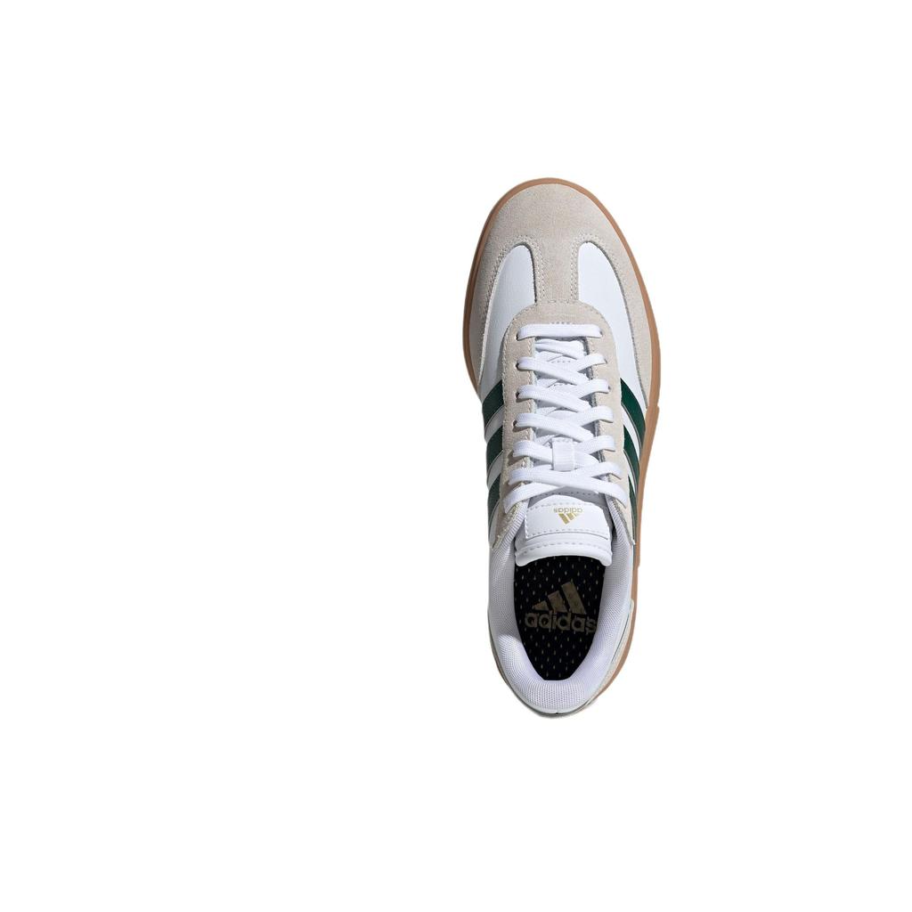 adidas Neo Gradas Low Trainers Comfortable Versatile Classic Trend Shock Absorbing Durable Low Top Skate Shoes Unisex Sneaker White Green IE9043