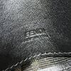 Great FENDI Nano bucket FF Logo Metal Zucca Pattern 2-Way Chain Shoulder Pouch Used