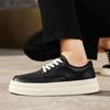 Fashion Black and white classic casual shoes Minimalist and fashionable men's style Leisure Party Outdoor street walking Daily shoes