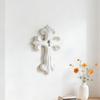 Miniso Vintage Cross Ornament Retro Carving Cross Decoration Home Living Room Bedroom Wall Decoration Gift