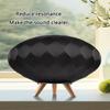 Portable Speakers Stand Metal Desk Organizers with AntiSlip Wood Feet for B&W Formation Wedge Speakers