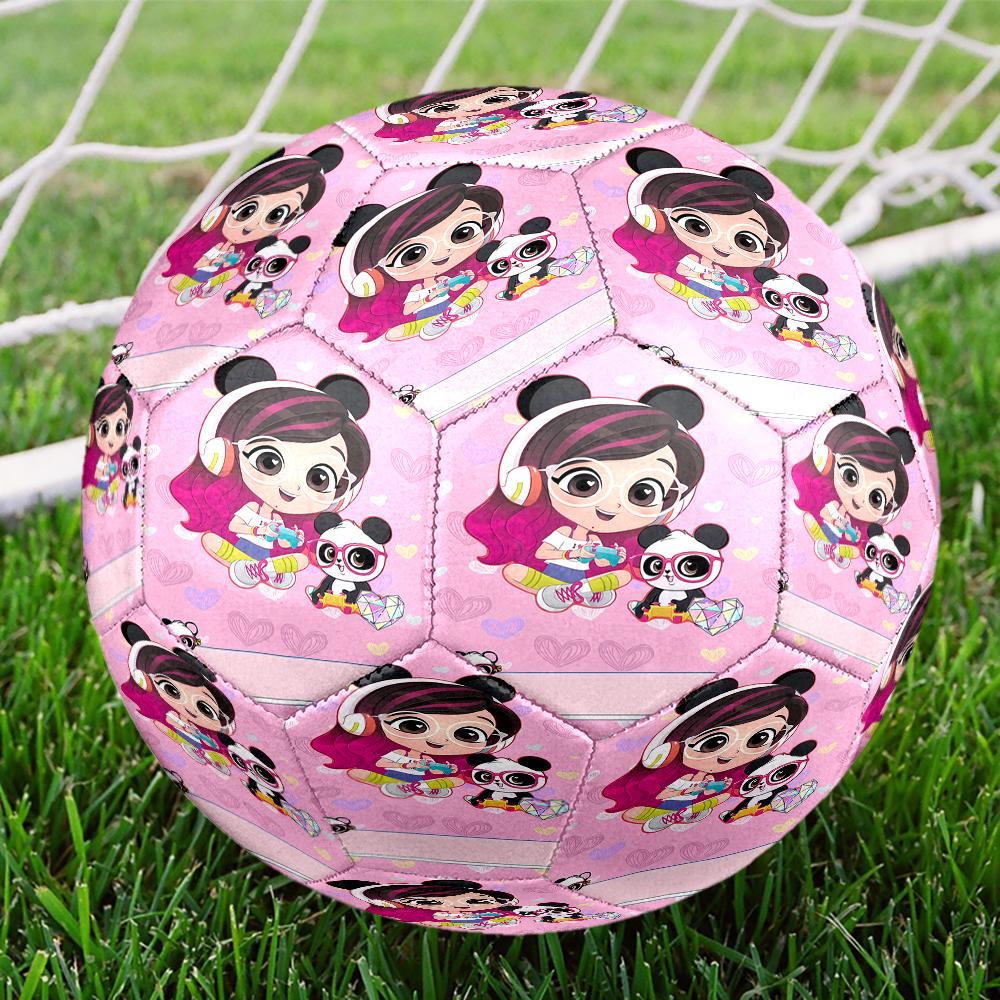 Luluca Panda Theme Size 5 Soccer Ball, Suitable for Both Indoor and Outdoor Matches, a Gift Suitable for Everyone.