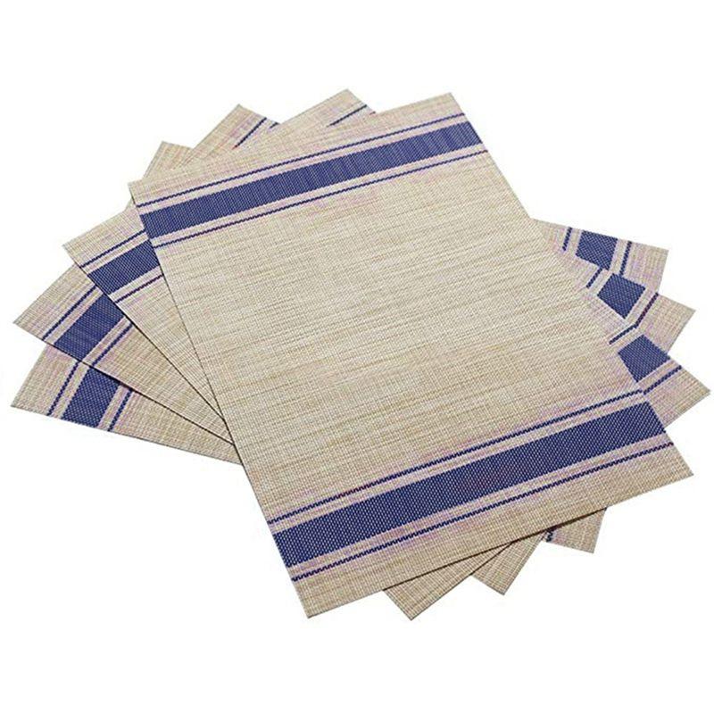 M-Modern-Placemats, Non-Slip, Oil-Proof, Heat-Insulating, Western-Style Placemats, Table Mats Bowl Mats And Trays For Hotels