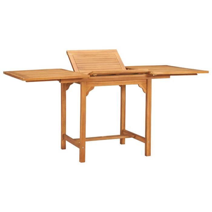 VidaXL Salon de Jardin 5 pcs Mobilier de Repas Ensemble de Salle à Manger Table et Chaises à Dîner Patio Extérieur Bois de 3059595
