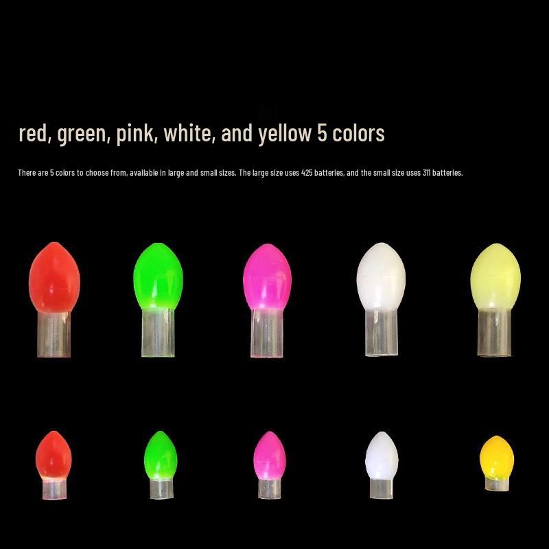 Luminous Fishing Float with Thickened Head and Eye-catching Beam, Compatible with 425 Battery - Fishing Gear Accessory