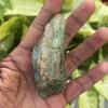 Natural 390.45 Ct Green Uncut Crystal Emerald Certified Rough Gemstone