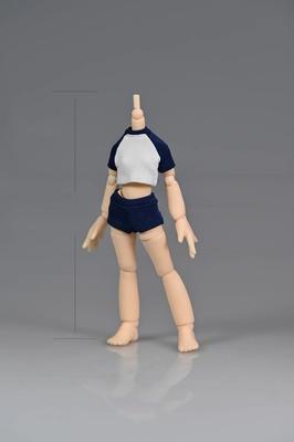 Toys & Hobbies [TOYBARJAPAN] 112 Action Figure Accessory Set: Compatible with TBLeague and Fairy Figures. Includes a Short-sleeved Shirt and Pants