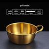 YunDuo Korean Style Single-Handle Stainless Steel Bowl