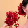 Butterfly Hanfu Hair Accessories Ancient Style Headdress Chinese Style Hair Clip Headpieces Side Clip Flower Hairpin Party