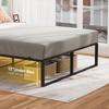 Metal Bed Frame 13 Inch with 3 in 1 Steel Support Heavy Duty Metal Platform Bed Frame No Box Spring Needed Mattress Foundation