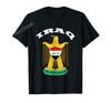 ZX More Design Super Iraqi Heritage Proud Iraq Roots Flag TShirt Map For Men Women T Shirt Tops Cotton Tees