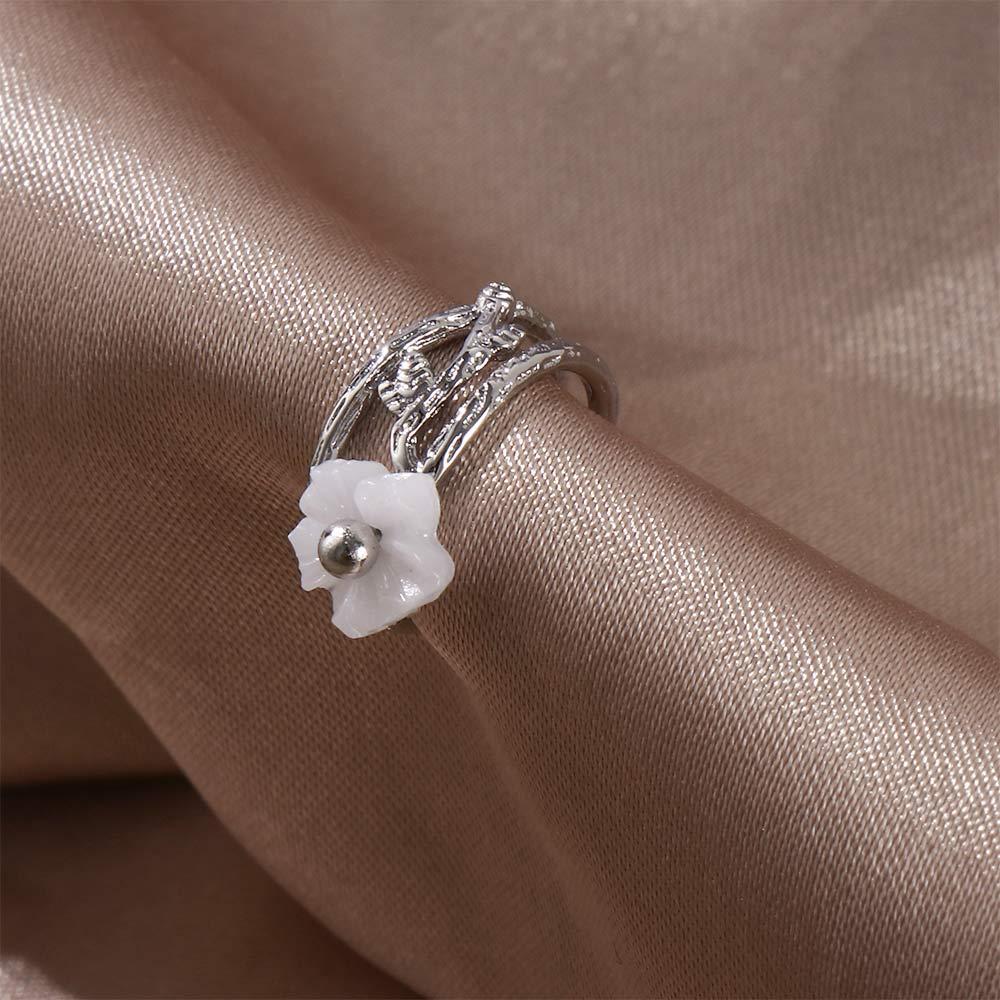 Sakura Mücevher Hediye Çiçek Küpe Klipsleri Kulak Manşeti Kıkırdak Klipsli Küpeler Kadınlar İçin Kore Küpeleri