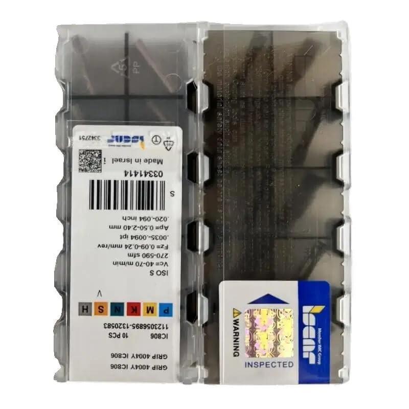 ISCAR / GRIP4004Y IC806 / Industrielle Wendeschneidplatten aus Hartmetall 10 STK.