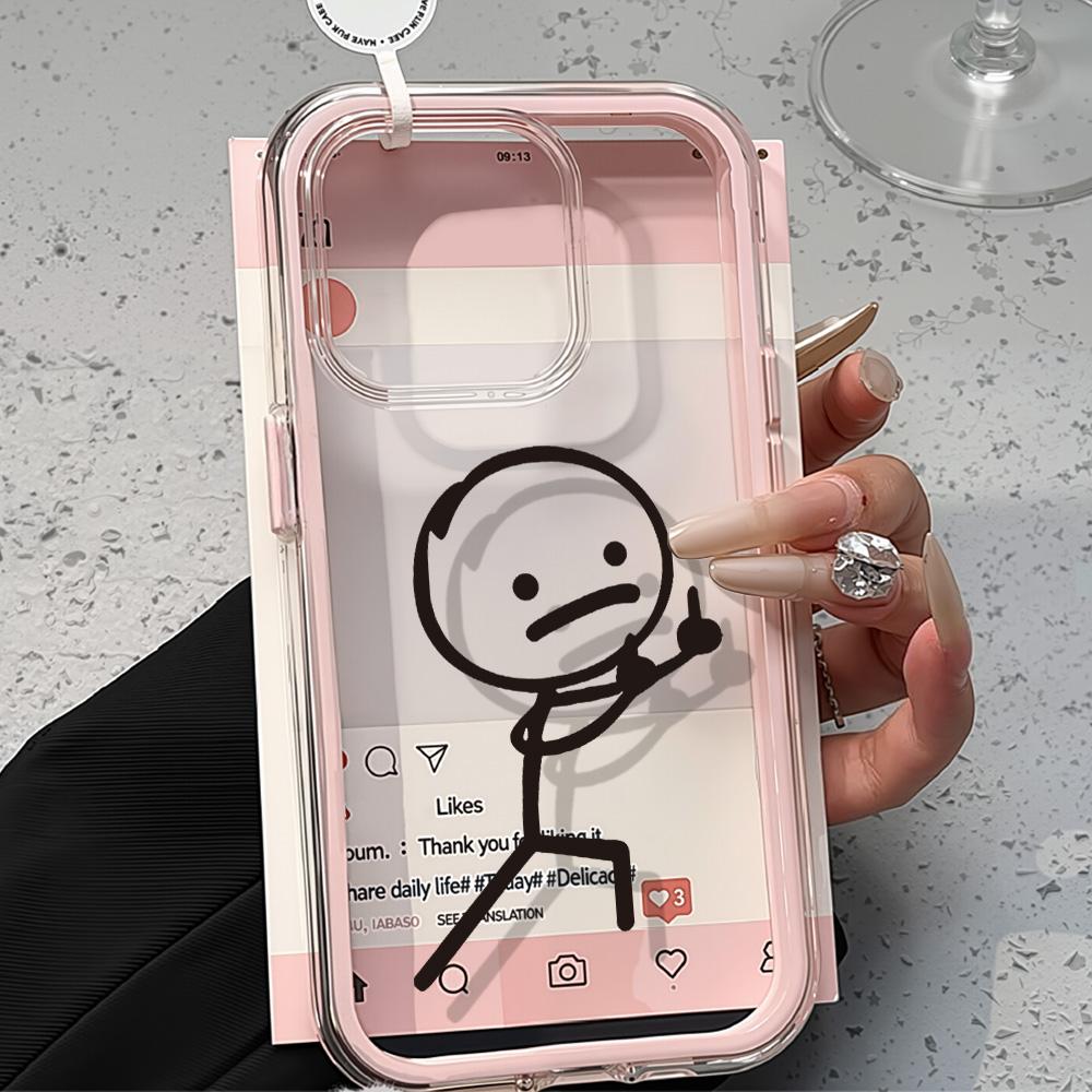 Malt telefondeksel til iPhone 17 11 12 13 14 15 16 iPhone 17 12 13 14 15 16 Pro 17 12 13 14 15 16 Pro Max Høy kvalitet Malt Dyr Søtt Telefondeksel