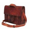 Men's Vintage Leather Messenger Bag Shoulder Laptop Briefcase satchel