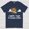 Carpe Diem Cotton Summer Casual Cool Loose T-Shirt