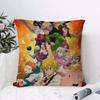 Anime  DDeadly SSins Cushion Cover Eco Linen Pillow Case DoubleSided Print Breathable Durable Zipper Home Decor Gift