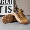 Fashion Fashion Summer Men Sandals Comfort Leather Men Casual Shoes Outdoor Men Leather Sandal Quality Beach Hand Woven Hollow Out Shoes