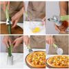 Multifunctional Kitchen Utensil Set: Stainless Steel Y-Handle Tools - Can Opener, Pizza Cutter, Cake Spatula