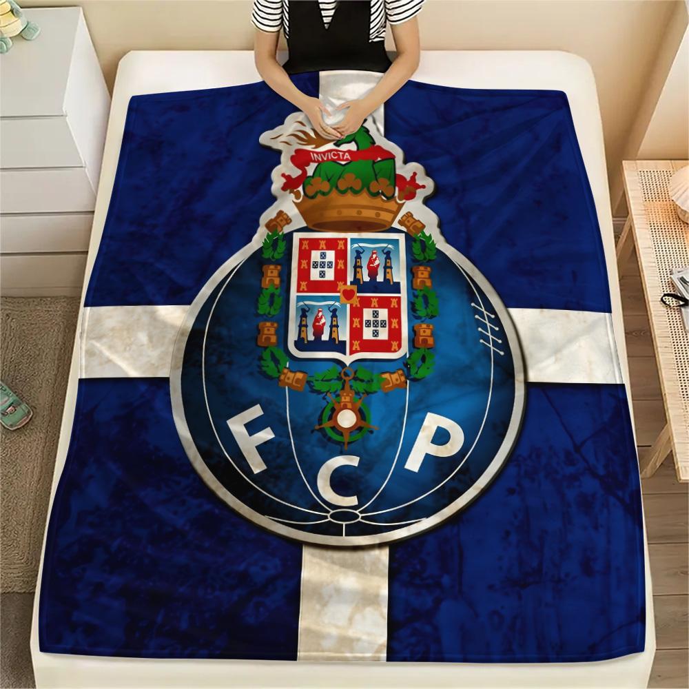 

FC Porto Print Flannel Blanket, High quality Comfortable for All Seasons, Home Decor, Warmth and Comfort 80cm x 120cm