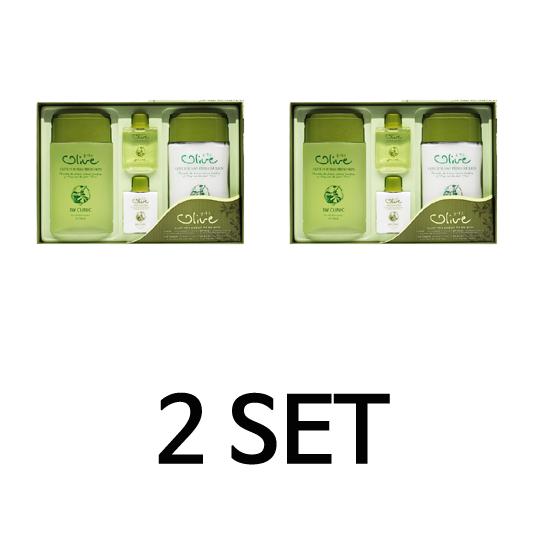 Oliv für Männer (SET Produkttoner 150 ml + 30 ml und Emulsion 150 ml + 30 ml) Hautpflege Korea Cosmetics