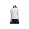 Fila Logo Print Fashion Loose Short Sleeve T-Shirt Women Tops White F11W328113F-WT