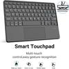 Compatible Samsung A9+ Tablet Case with Touchpad Wireless Bluetooth Keyboard for S10, A11+ Pen Slot FE Shell