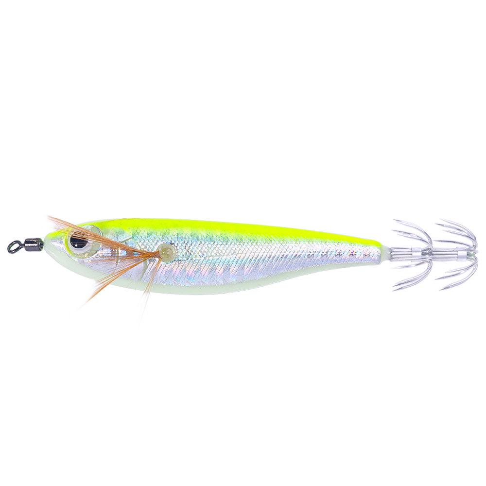 Luminous Squid Hook Hard Bait10CM9GHorizontal Luminous Bionic Wood Shrimp Fake Bait Sea Fishing Freshwater Fishing Special