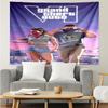 Game Grand Theft Auto Tapestry for Bedroom Aesthetic Classroom Tapestries Wall Hanging for Living Room Dorm Office,Ideal Creative Gift