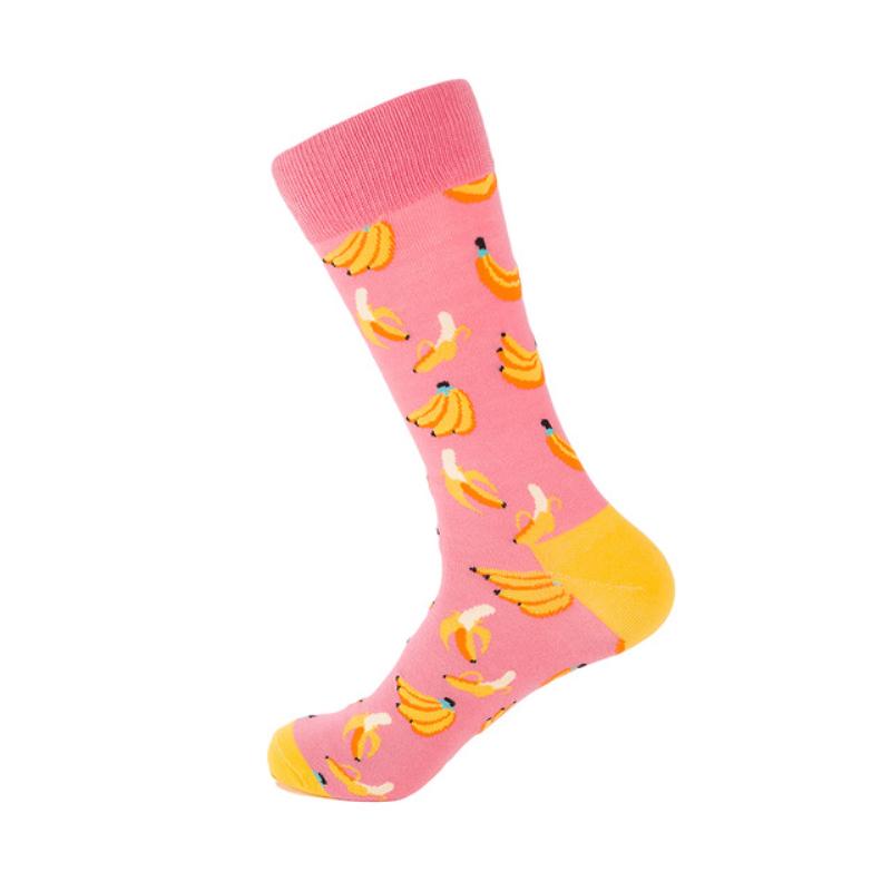 Men Socks Cotton Crew Socks Cartoon Animal Dog Pattern Socks Novelty For Christmas Gift
