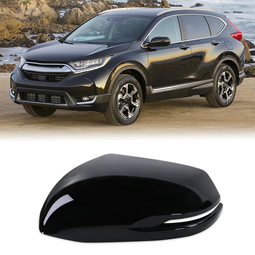 Black Left Side Mirror Cap 76251-T1W-A01 For Honda CR-V HR-V 2015-2020