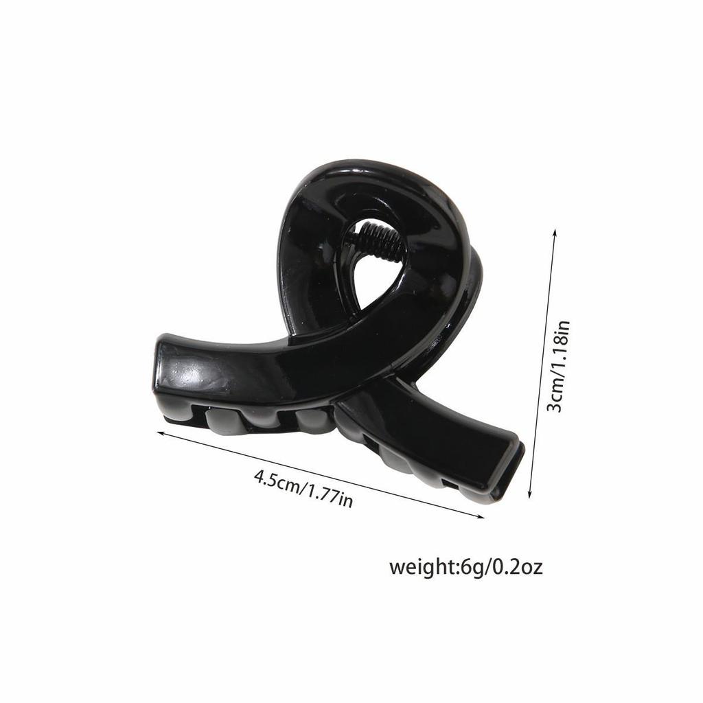 Minimalist Small Plastic Hair Clip - DIY Hairpin Base, Shark Clip, Jewelry Accessory