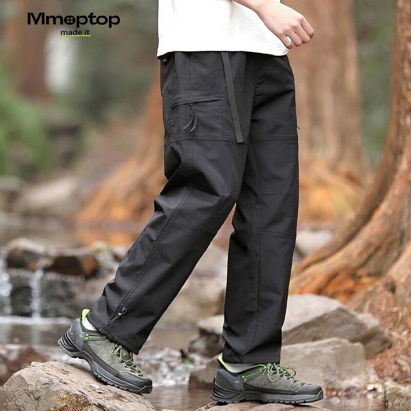 MMOPTOP Men's Outdoor Tactical Windbreaker Cargo Pants