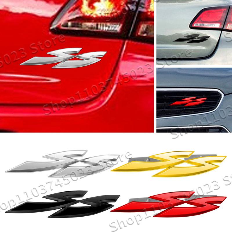 Car Chrome Metal Emblem Front Hood Grille Badge Sticker For Holden SS Logo HSV VT VX VE Cruze Captiva Commodore Rear Trunk Decor
