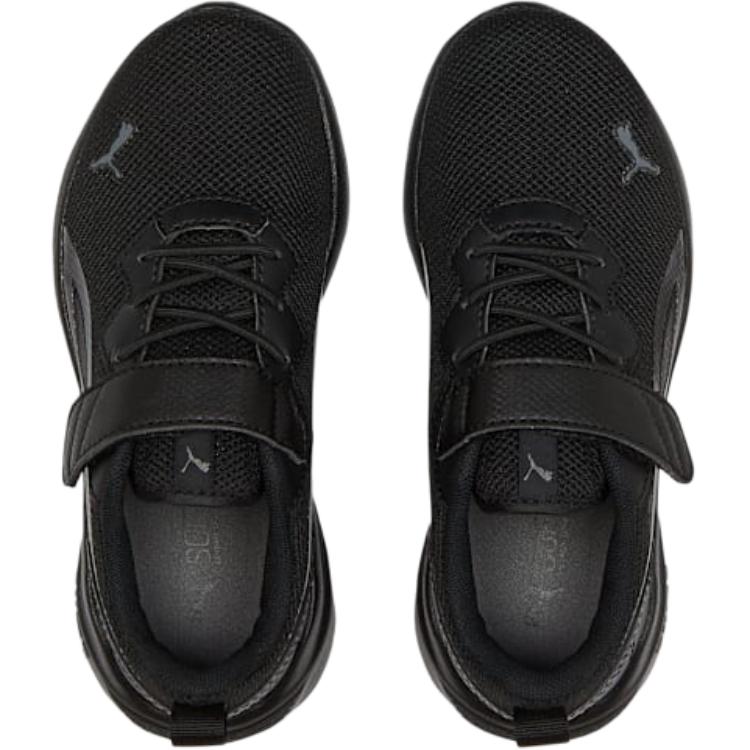 Puma All-Day Active Comfortable Versatile Durable Breathable Non-Slip Low-Top Running Shoes Kids sneaker Black 387387-06