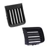 Black Left Right Front Hood Fog Light Lower Grill Grille Cover For 1999-2004 622572W100, 622562W100