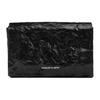 CHARLES&KEITH Pu Shoulder Bag , Crossbody Bag Small Women's Jet Black / Cream Milk White / Silver (Unisex) Crossbody Bags CK2 80782348