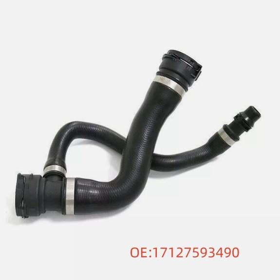 

BMW X5 Compatible Rubber Coolant Inlet Hose 17127593490 Original Part Number: 17127593490