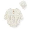 Fashion Sweet Baby Girls Bodysuit +Headband Soft Cute Newborn Girl Clothes
