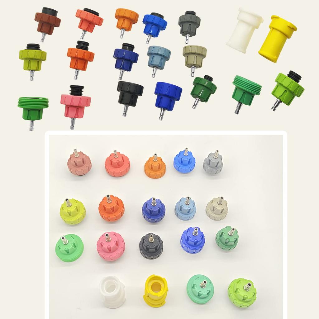 Radiator Leak Tester and Pressure Test Cooling System Test Tool Kit for Leak Inspection 34-Piece Kit,