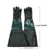 Feb.Blast Rubber Gloves For Sandblasting Sandblaster Sand Blast Cabinet Sandblasting Gloves Sandblaster Replacement Parts 23.6 I