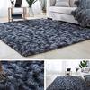 Indoor Tie-Dye Printed Plush Carpet Anti-slip Decorative Living Room Carpet