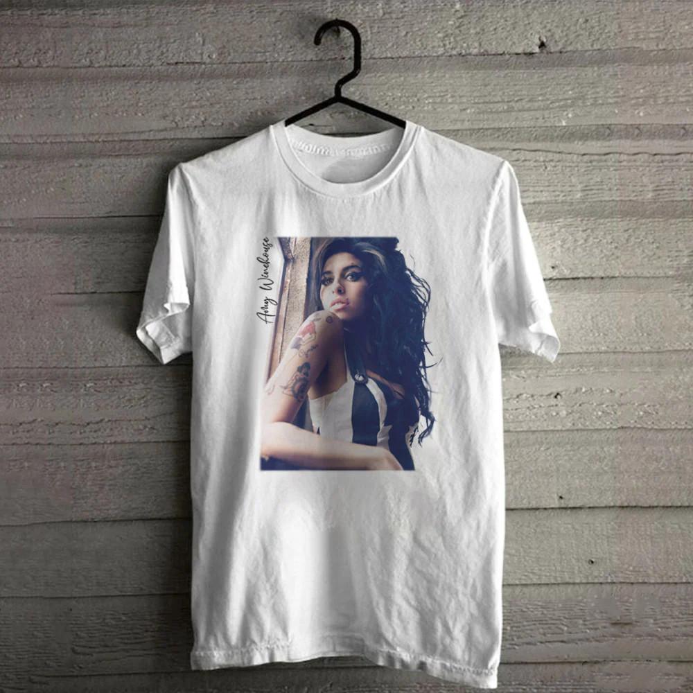 Retro Short Sleeve Cotton White Unisex T-Shirt L