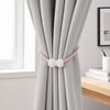 Umbra Studio 1 Pair Faux Pearl Curtain Tiebacks, Elegant Beaded Holdbacks, Woven Rope Decorative Drapery Holders for Living Room Bedroom Kitchen