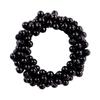 Woman Elegant Pearl Hair Ties Beads Girls Bow Scrunchies Rubber Hairbands Ponytail Holders Hair Accessories Elastic Hair Bands