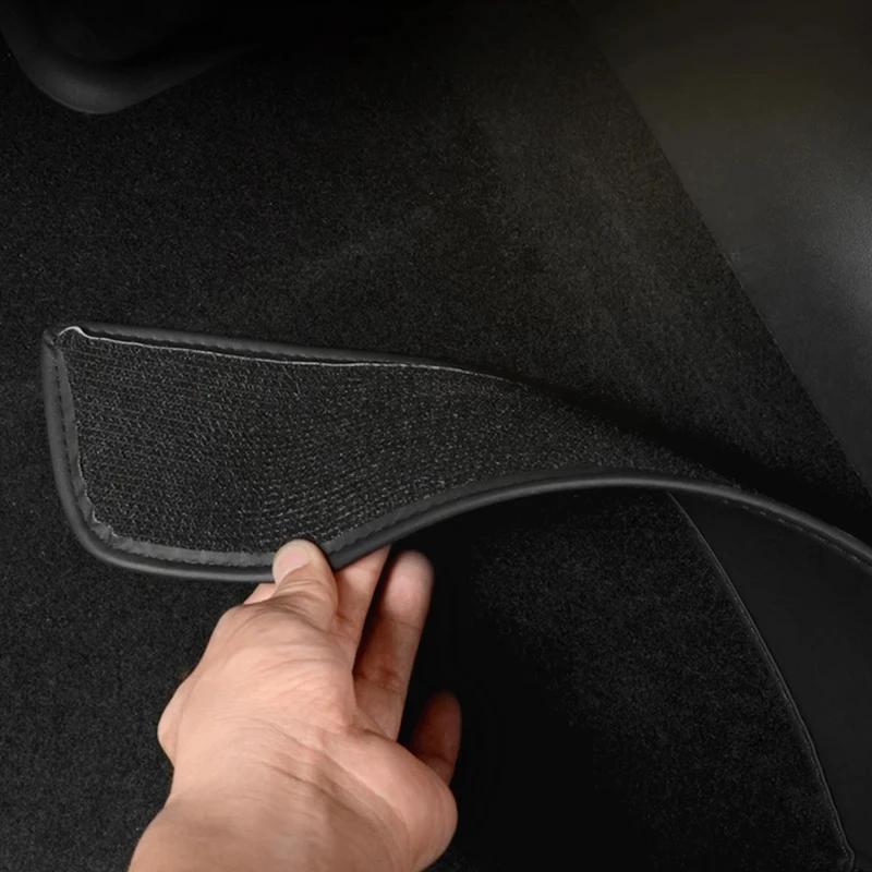Rear Seat Lower Protection Pad for Tesla Model Y 2017-2025 Model 3 2025-2025 Leather Full Surround Seat Pad Car Accessories