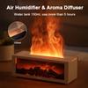 3D Simulation Air Humidifier Essential Oils Humidifiers Home Aroma Humidifier Flame Automatic Fragrance Diffuser With Remote Control